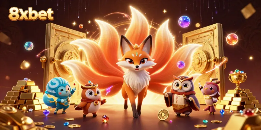 Experience the 8xbet online casino with vibrant treasures and enchanting characters for a thrilling gaming adventure.