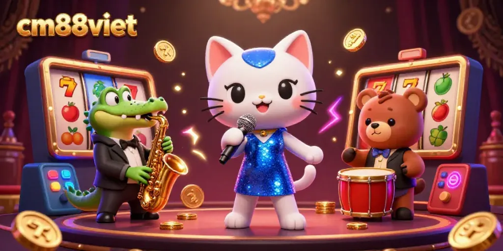 Experience thrilling gameplay at cm88viet with vibrant slot games and lively characters.